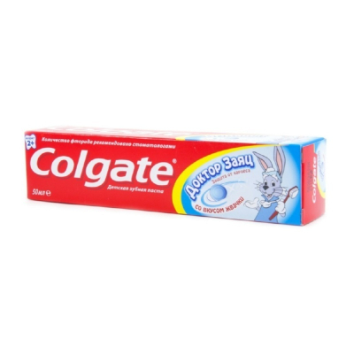 Зубная паста детская Colgate Доктор Заяц жвачка 50мл/75гр 