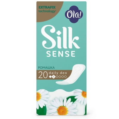 Прокладки Ola Silk Sense Daily Deo Ромашка ежедневные 20шт