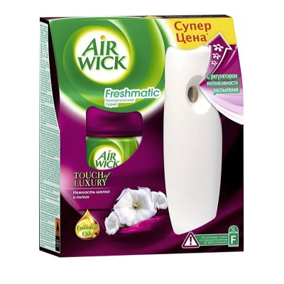 Освежитель воздуха AIR WICK Автомат Нежность шелка и лилии 250мл 