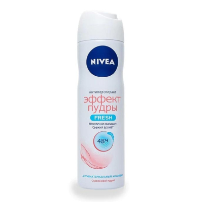Дезодорант спрей NIVEA женский Эффект пудры Фреш 150мл 