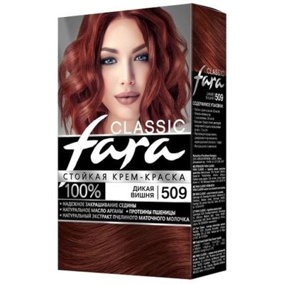 Краска fara  гранат 509а