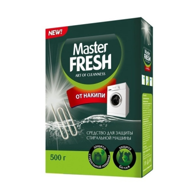 Антинакипин для стиральных машин Master FRESH 500гр 