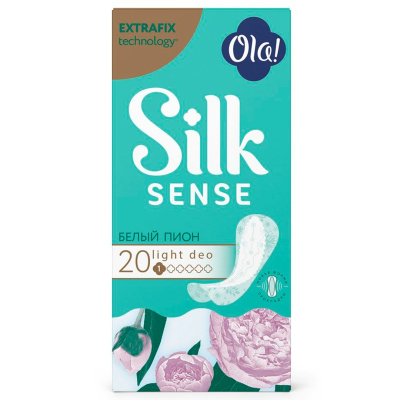 Прокладки Ola Silk Sense Daily Light Стринг ежедневные 20шт