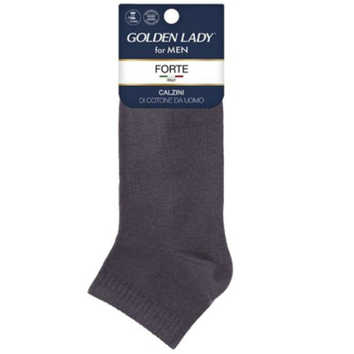 Носки мужские GOLDEN LADY укороченные FORTE Grigio Scuro 42-44 (27-29)