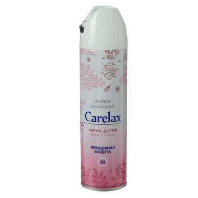 Дезодорант спрей женский Carelax Magic Flowers 150МЛ