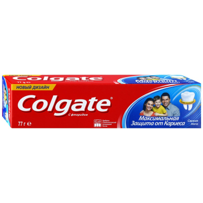 Зубная паста Colgate Защита от кариеса Свежая мята 50мл 