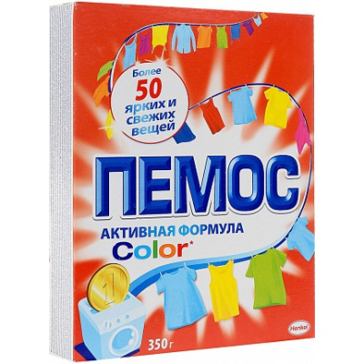 Стиральный порошок ПЕМОС Автомат Колор 350гр 