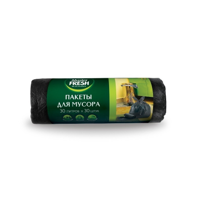 Мешки для мусора Master FRESH 30л 30шт 7мкм