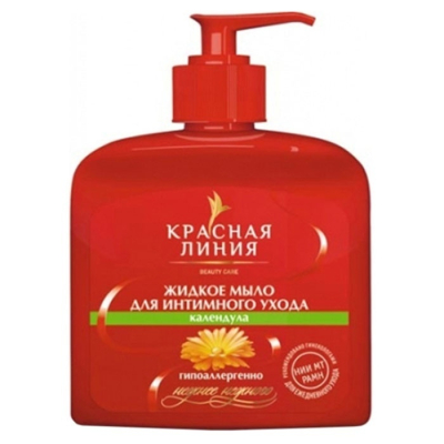 Мыло жидкое для интимной гигиены КРАСНАЯ ЛИНИЯ Календула 250мл 