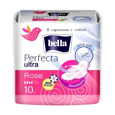 Прокладки bella Perfecta Ultra Rose Део 10шт