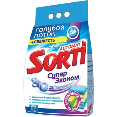 Стиральный порошок Sorti Автомат Супер Эконом 1,5кг