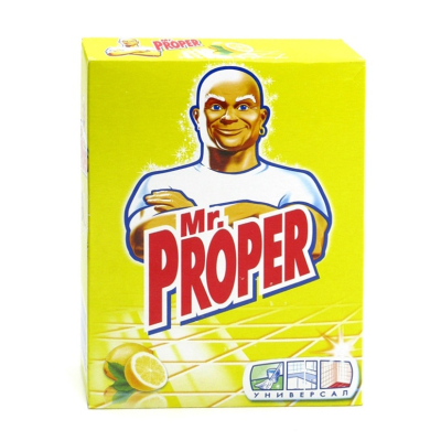 Чистящее средство Mr. Proper порошок Лимон 400гр 