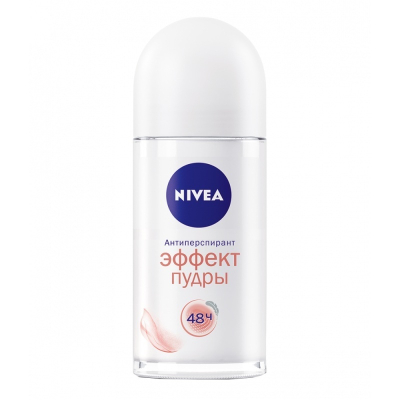 Дезодорант шариковый NIVEA женский Эффект пудры 50мл 