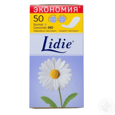 Прокладки Lidie Dеo ежедневные 50шт 