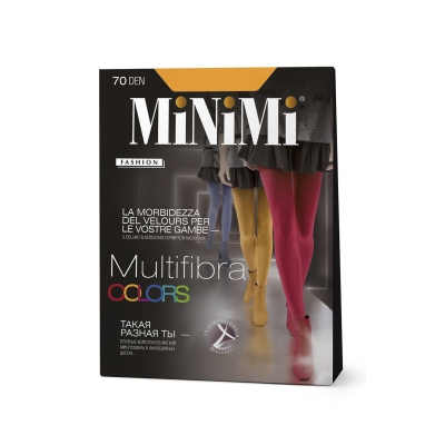 Колготки MiNiMi MULTIFIBRA COLOR 70  Amra (Янтарный) 2
