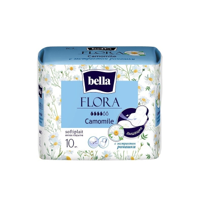 Прокладки bella FLORA Camomile 10шт