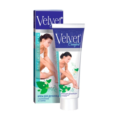 Депилятор Velvet с вытяжкой из мяты 100мл