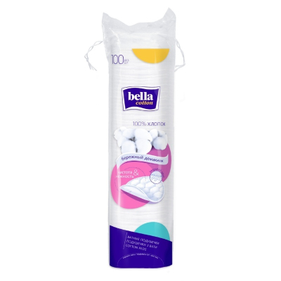 Диски ватные bella 100шт
