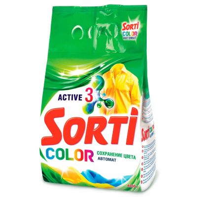 Стиральный порошок Sorti Автомат Колор 6кг 