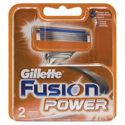 Кассета Gillette Fusion Power 2шт 