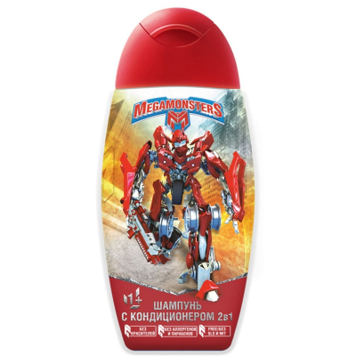 Шампунь детский MEGAMONSTERS 2в1 с кондиционером 300мл