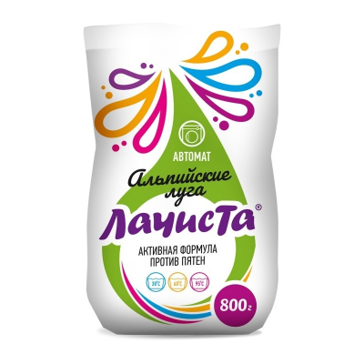 Стиральный порошок La Chista Автомат Альпийские луга 800гр