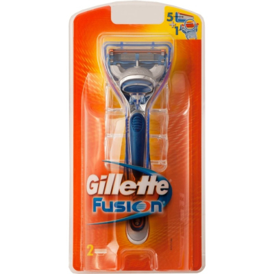 Станок для бритья Gillette Fusion 2 кассеты 