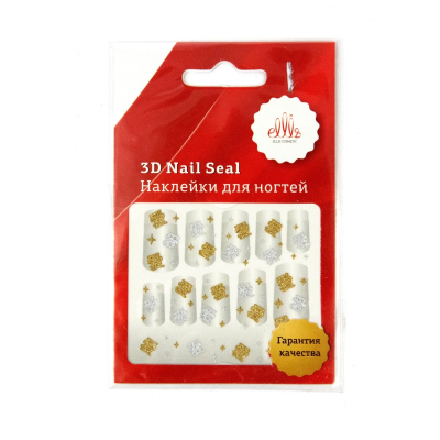 Наклейки для ногтей ELLIS 3D MQ021