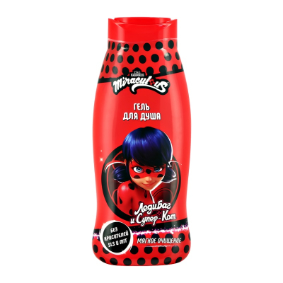 Гель для душа детский Леди Баг (Miraculous) 400мл 