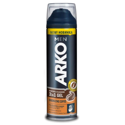 Гель для бритья ARKO 2в1 Coffee для бритья и умывания 200мл