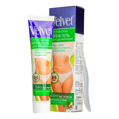 Депилятор Velvet крем-гель Ультрабыстрый 125мл