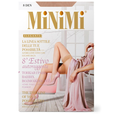 Чулки Minimi ESTIVO 8 Daino L/XL