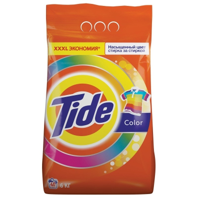 Стиральный порошок Tide Автомат для цветного белья  6кг 