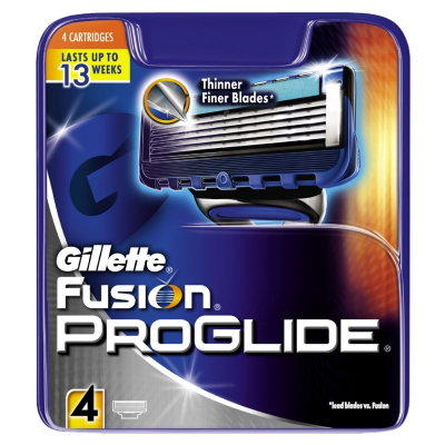 Кассета Gillette Fusion PROGLIDE 4шт 