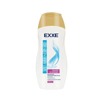 Бальзам для волос EXXE VITAMIN PRO "Объём и сияние", 400 мл