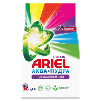 Стиральный порошок ARIEL Автомат Колор Энд Стайл 2,4кг 