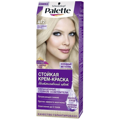 Краска Palette ICC А12 Платиновый блонд