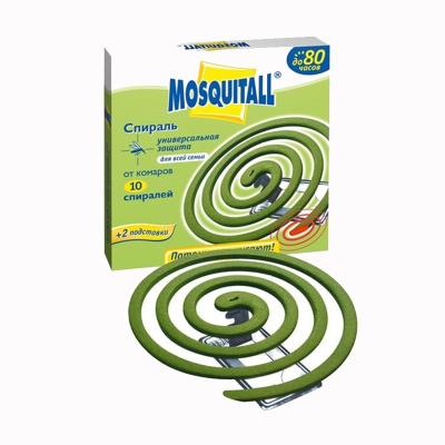 Спирали от комаров Mosquitall Универсальная защита 10шт 