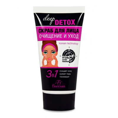 Скраб для лица floresan DEEP DETOX 150 мл Ф-19