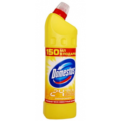 Чистящее средство Domestos Лимонная свежесть 1л 