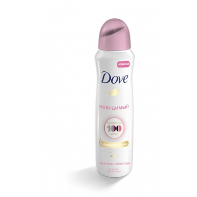 Дезодорант спрей Dove Невидимый Нежность лепестков 150мл
