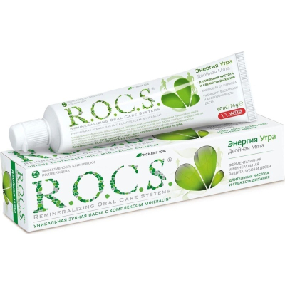 Зубная паста R. O. C. S. Двойная мята 74гр