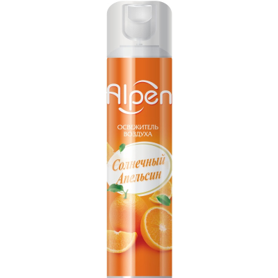Освежитель воздуха Alpen Солнечный апельсин 300мл 