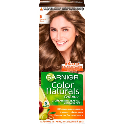 Краска GARNIER ColoR Naturals 6 лесной орех