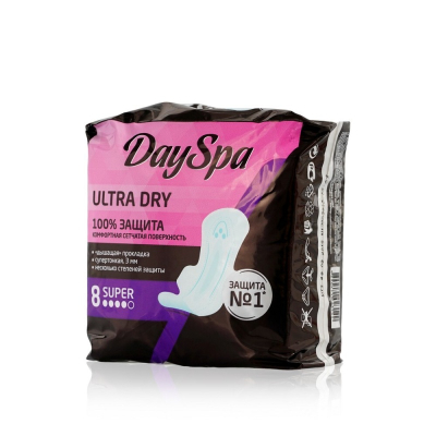 Прокладки Day Spa Ultra Dry Super 8ШТ