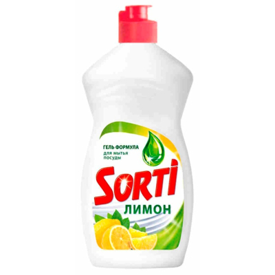 Средство для мытья посуды Sorti Лимон 450мл 