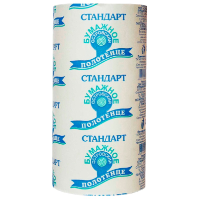 Полотенца бумажные ОСТРОВСКИЙ СТАНДАРТ 