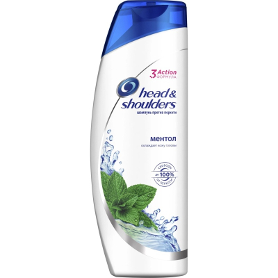 Шампунь Head&Shoulders 2в1 Освежающий с ментолом 200мл 