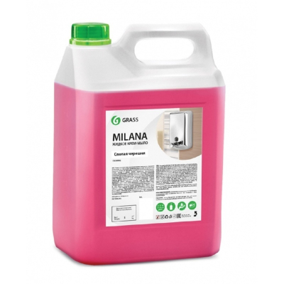 Мыло жидкое Milana Спелая черешня 5л 