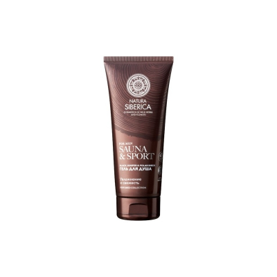Гель для душа Natura Siberica Sauna & Sport for Men Увлажнение и свежесть 200мл